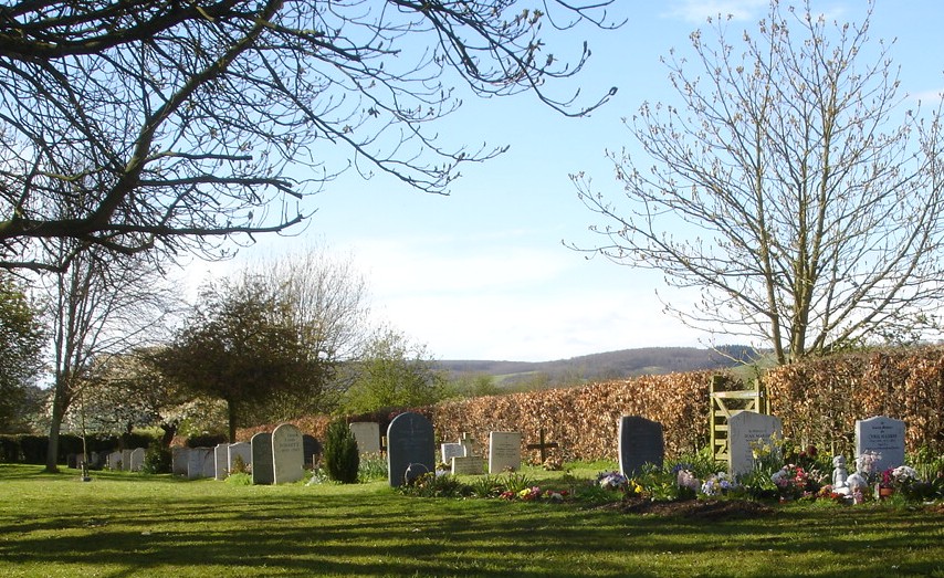 The new burial ground, adjacent to Wye churchyard