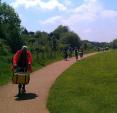 Image: National Cycle Route 18 through Wye